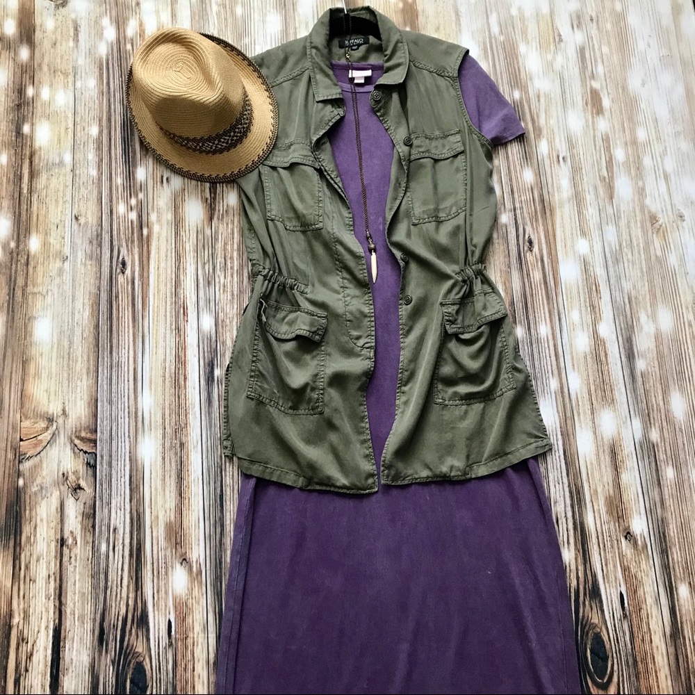 NWT Purple Lularoe Maria maxi dress